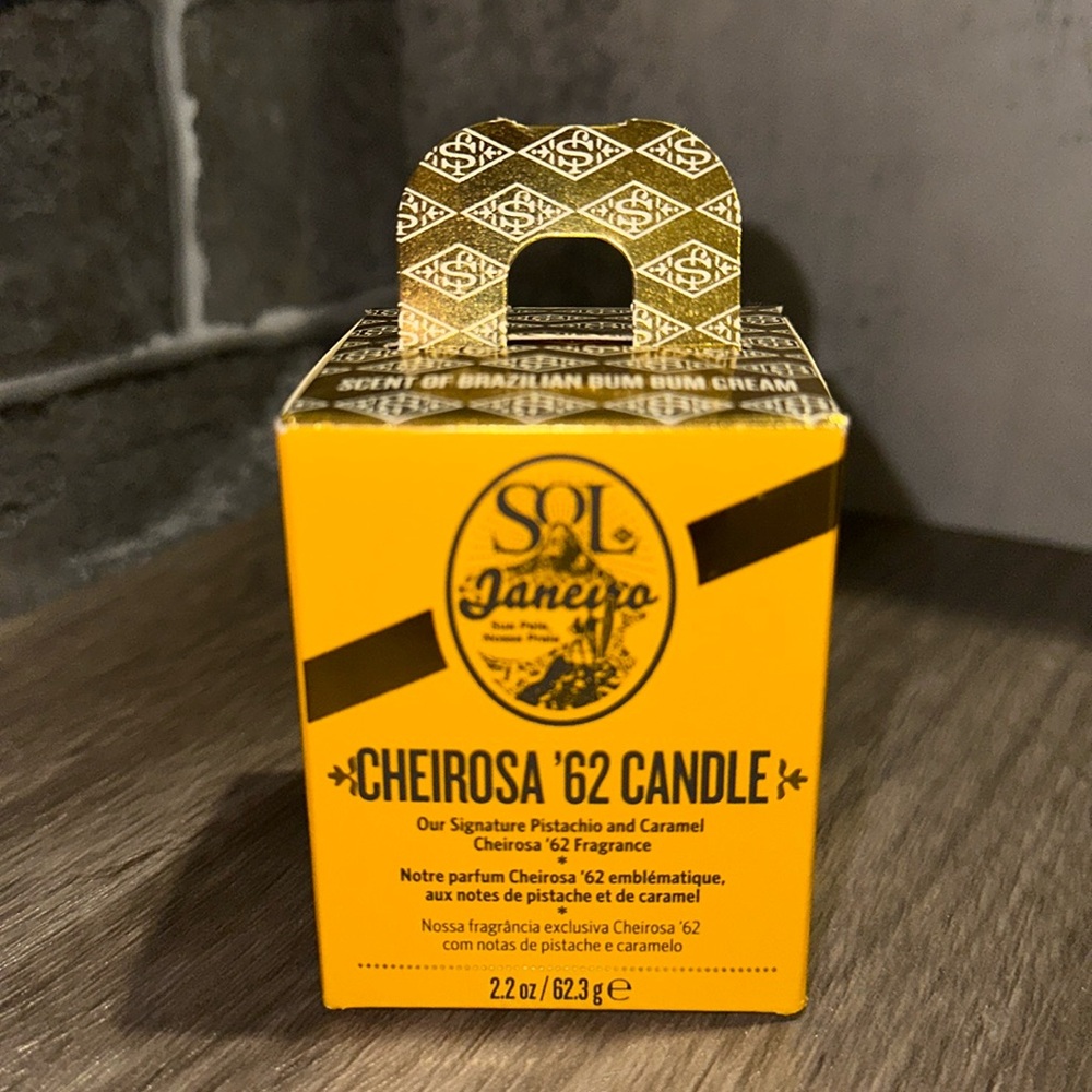 Sol De Janeiro Cheirosa ‘62 Candle 2.2 oz NIB